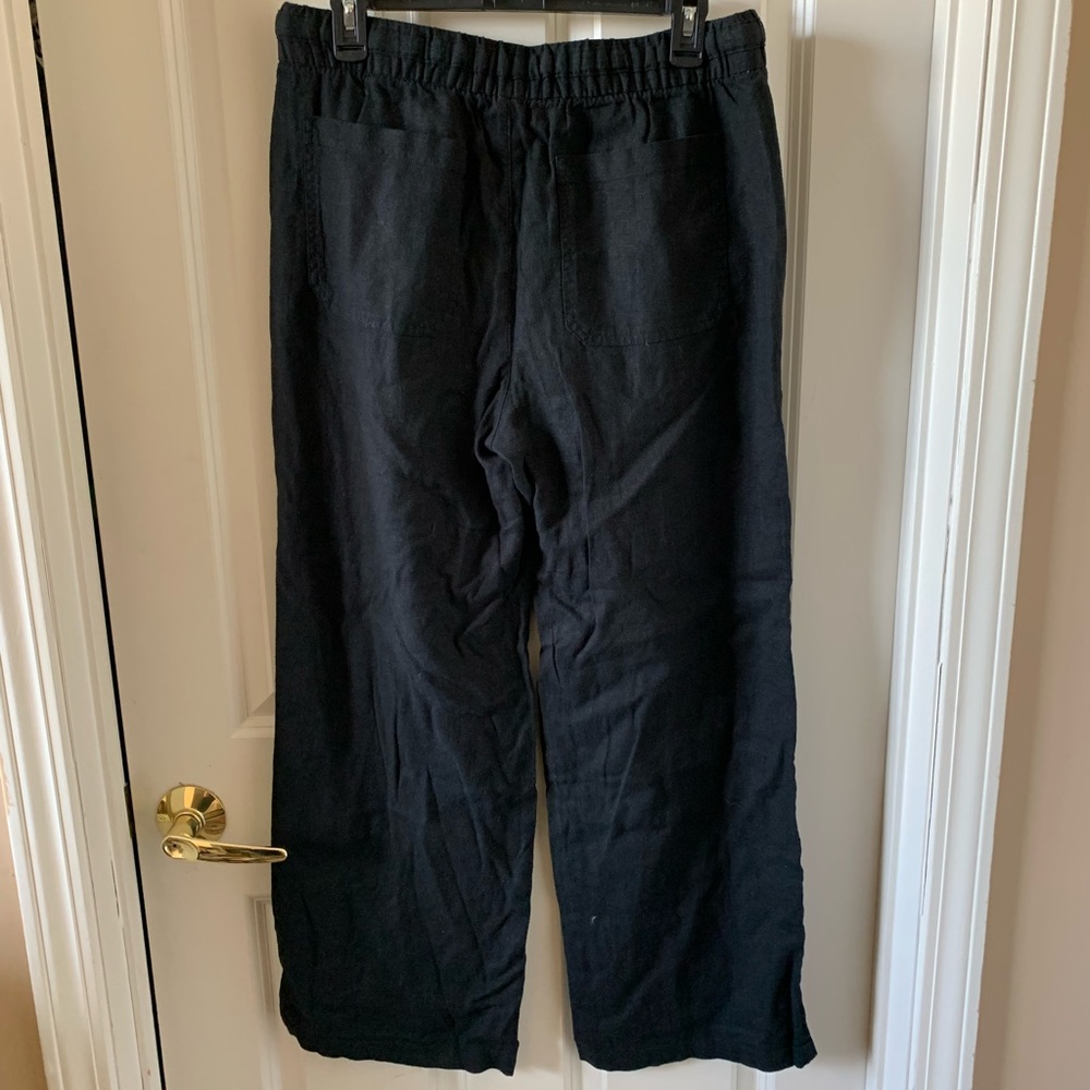 Old Navy Black Wide-leg Pants Women - Picture 2 of 10